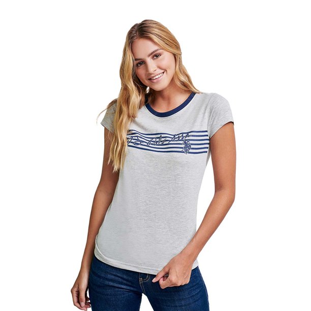 Playera para Dama U.S. Polo Assn. USLTSL-48-2965HGS