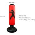 thumbnail image 5 of PANuYIN Punching Bag-63inch Free Standing Punching Bag Humanoid Pattern Inflatable Boxing Stand Big Punching Bag for Kids and Adults (Red, Air Pump), 5 of 5
