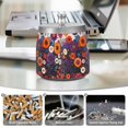 thumbnail image 6 of Yayeee Ashtray with Lid for Cigarette Smokeless Stainless Steel Home Ash Holder, Purple Flowers, 6 of 7