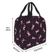 thumbnail image 4 of Kdxio Breast Cancer Awareness3 Print Insulated Lunch Bag,Reusable Tote Lunch Box for Women Men,Leakproof Cooler Lunch Bags for Work Office Travel Picnic, 4 of 6
