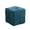 Blue, variant on Ottoman Foot Rest, Soft Comfortable Square Corduroy Woven Design, Multi-Purpose Footrest Floor Seat Vanity Stool for Living Room Bedroom Nursery, No Installation Required, Green