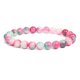 thumbnail image 1 of Pulsera de cuentas de piedra Natural para hombres y mujeres, cuarzo de cristal, amatista, aguamarinas, Jades, joyería, ágata, brazalete elástico, 1 of 4