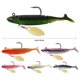 thumbnail image 5 of Señuelo Pesca Con Cola en T 6 Uds. Cebo Que Brilla Accesorios Suaves Y Flexibles, 5 of 5