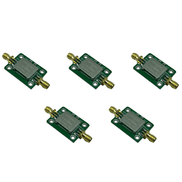 5X RF Amplifier, Low Noise LNA 50 to 4000MHz SPF5189Z RF Amplifier for Amplifying FM HF VHF UHF Radio Signal