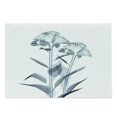 thumbnail image 1 of Flower Cutting Board, X-ray Image of Flower Floral Radiography Uv Different Vision of Mother Earth Print, Decorative Tempered Glass Cutting and Serving Board, Large Size, Teal White, by Ambesonne, 1 of 1