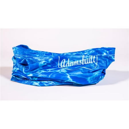 Adamsbuilt Fishing ABSPNG-O-S Sun Protection Neck Gaiter - Ocean Blue Camo - One Size Fits All