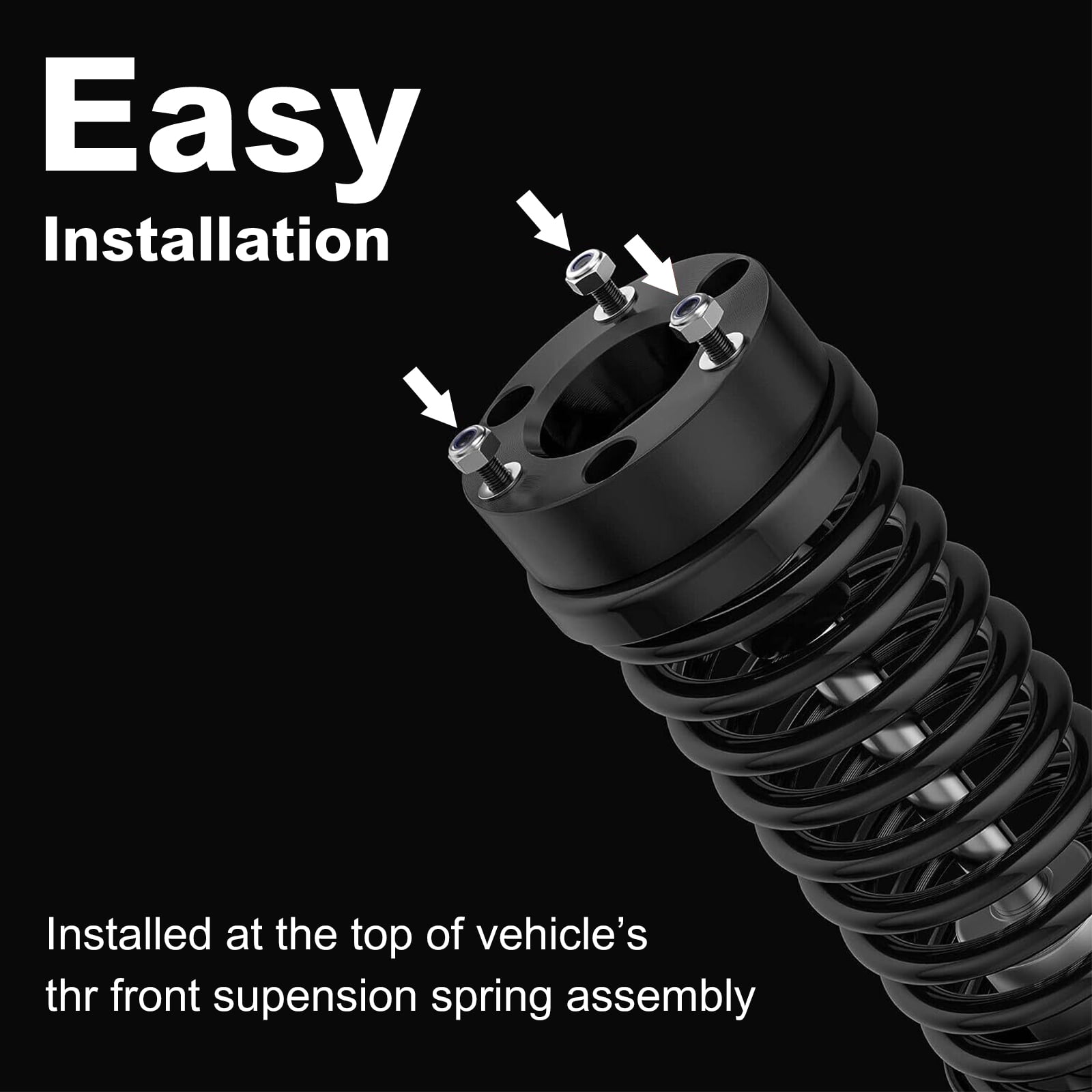 Sennachine 2" Front Leveling Lift Kit Fits Ford F-150 2WD 4WD 2004-2024 Suspension Spacers