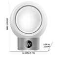 thumbnail image 4 of Jusqu'à 65 % de Réduction sur le Chauffage d'Appoint Portable 9 Vitesses Contrôle Intelligent de la Température Sortie d'Air Cachée, 4 of 4