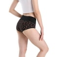 thumbnail image 4 of INNERSY Period Underwear for Women High Waisted Postpartum Maternity Panties 3-Pack(2XL,Romantic), 4 of 10