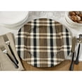 thumbnail image 4 of Saro Lifestyle Water Hyacinth Woven Plaid Chargers (Set of 4), 4 of 4