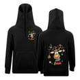 thumbnail image 5 of Boy Hoodie Sweatshirt - Kids Christmas Hoodie Boy Girl Long Sleeve Sweatshirt with Pocket and Zipper Winter Fashion (Color:Black,Size:7-8 Years), 5 of 5