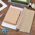 thumbnail image 3 of DIY Imitation Fabric with Paper Back for Book Binding Velvet Box Making Tan 300x1300mm, 3 of 5