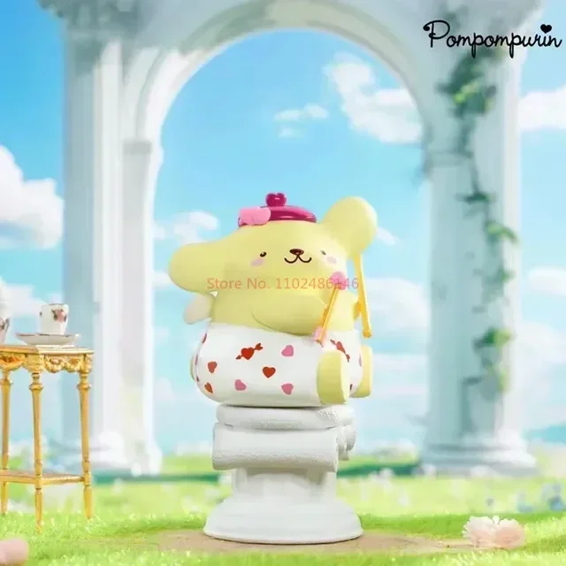 Sanrio Family Love Cupid Limited Blind Box Trendy Toys Cute Pochacco Kuromi Mystery Box Cartoon Decor Model Collect Gift