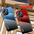 thumbnail image 5 of ELEHOLD Case for iPhone 16 Pro Max, Lightweight Gradient Glass Case Ultra Slim Shockproof Cover,Lightpurple, 5 of 5