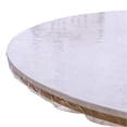thumbnail image 1 of Mantel Walrus de vinilo transparente impermeable para mesa redonda, 1 of 7
