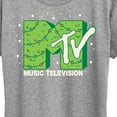 thumbnail image 3 of MTV - Christmas Tree - Women's Short Sleeve Graphic T-Shirt, 3 of 5