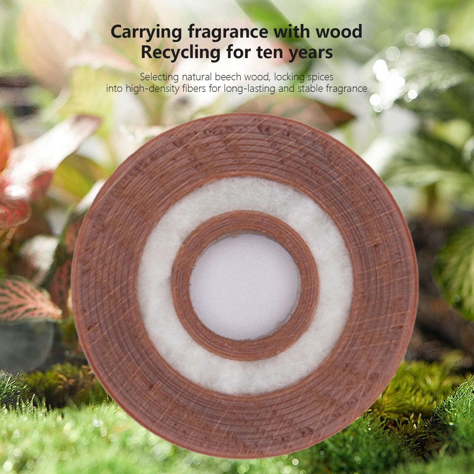 Solar Car Air Freshener - Rotating Aromatherapy Diffuser Vent Clip - Universal Portable Fragrance Dispenser for Fresh Car Interior