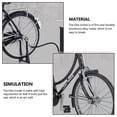 thumbnail image 4 of Ladies For Bicycle Model Portable Vintage Adjustable 1:10 Simulation Bike Black, 4 of 4