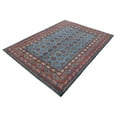 thumbnail image 6 of Hand Knotted Akcha Revival Wool Rug - 5'7'' x 7'8'', 6 of 7
