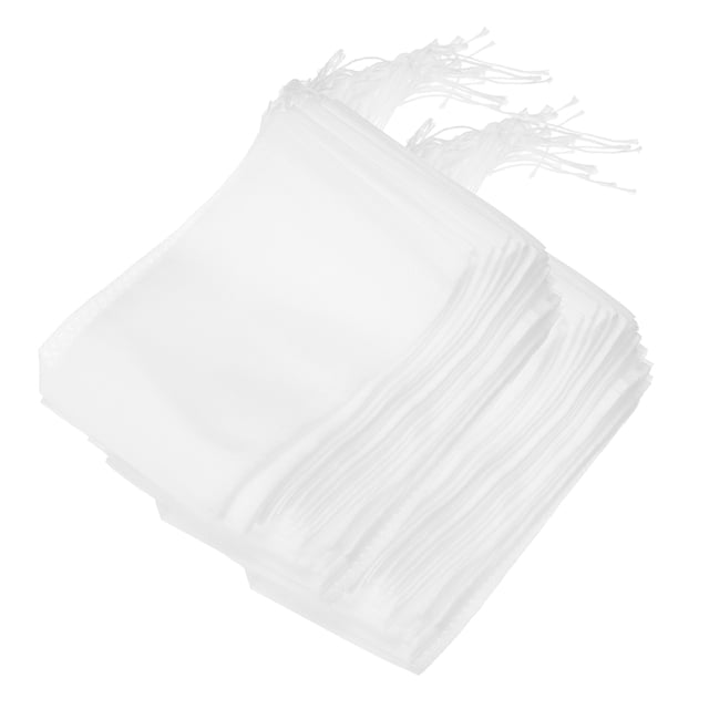 200 Pcs Bolsas de Té Desechables para Té a Granel, Bolsas de Filtro de Té Bolsas Vacías (4.7 x 3.1 pulgadas)