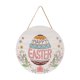 thumbnail image 2 of CaiYueKe Easter Welcome Sign Wooden Door Hanger Spring Home Decor Bunny Wall Art Front Door Decoration Handcrafted Rustic Porch Hanging Ornament Farmhouse Holiday Decor, 2 of 7