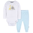 thumbnail image 1 of Gerber Essentials Set pañalero manga larga y pantalón unisex 3 meses, 1 of 5