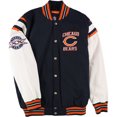 thumbnail image 1 of NFL Mens Bears Super Bowl XX Champions Varsity Jacket, Blue, Large, 1 of 2