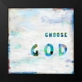 thumbnail image 2 of MacDowell, Jamie 12x12 Black Modern Framed Museum Art Print Titled - Choose God In Color, 2 of 5