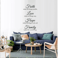 thumbnail image 6 of Quality PVC Material, Great Gift Inspirational Decal with Bible Verse Inspirational Sayings for Home School Wall Decorations, Motivational Wall Decals, 14Wx21L, Black, 6 of 7