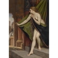 thumbnail image 2 of Joseph Henri François van Lerius 11x14 Gold Ornate Wood Frame and Double Matted Museum Art Print Titled - Lady Godiva (1870), 2 of 4