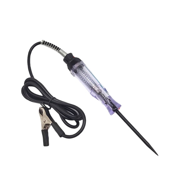 Speravity Probador de voltaje de coche, pluma, voltímetro automático, sonda de prueba, Detector, detección portátil, reparación profesional, Herramientas de reparación de automóviles Negro Speravity VI016837-05B