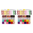 thumbnail image 1 of Jumpingount 4000 Uds 3mm cuentas de cristal checas semilla joyería espaciador suelto lote 780 piezas Hilo elástico de 10 colores 2piezas, 1 of 4