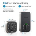 thumbnail image 4 of Perno de actualización Smart Lock ULTRALOQ 2025 con huella digital WiFi IP65, 4 of 7
