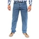 thumbnail image 1 of Pantalón de mezclilla rígida John Silver  Corte recto tipo vaquero Color azul barrido, 1 of 3
