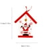 thumbnail image 3 of Fiudx Liquidación De Navidad Colgante De Navidad De Madera Copo De Nieve Muñeco De Nieve De Cinco Estrellas Anciano Colgante Para Árbol De Navidad, 3 of 3