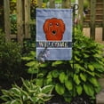 thumbnail image 2 of Carolines Treasures BB1400GF Longhair Red Dachshund Welcome Flag Garden Size, 2 of 3