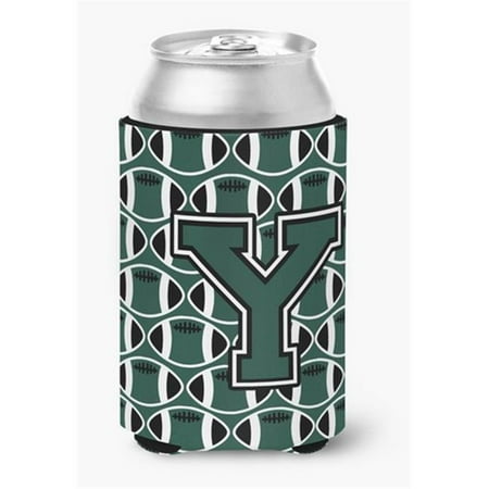 

Letter Y Football Green & White Can or Bottle Hugger
