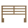 thumbnail image 2 of Castle Place Simple Full, Queen Wooden Slat Headboard, Light Oak, 2 of 7
