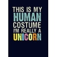 thumbnail image 2 of Men's Lost Gods Unicorn in Human Costume  Graphic Tee Navy Blue Large, 2 of 5