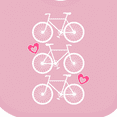 thumbnail image 4 of Inktastic Biking Bicycle Silhouette Girls Baby Bib, 4 of 4