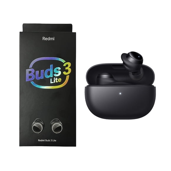 Audifonos Bluetooth Xiaomi Redmi Buds 3 Lite Tws Ip54 Impermeable Xiaomi Buds 3 Lite negro