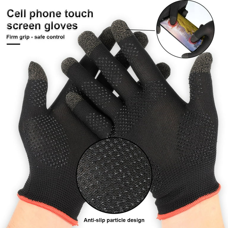 5Pairs Non-Slip Nylon Working Gloves Thin Wear-Resistant Site Anti-Fouling  Hands Protective Glove Riding Touchscreen Mittens - AliExpress