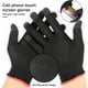 thumbnail image 2 of Guantes de punto transpirables antideslizantes con pantalla táctil sensibles a los arañazos, accesorios para las manos respetuosos con la piel para deportes al aire libre, 1 par Inevent EL005125-00B, 2 of 7