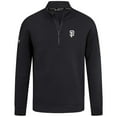 thumbnail image 2 of Men's Levelwear Black San Francisco Giants Cushion Insignia 2.0 Quarter-Zip Pullover, 2 of 3