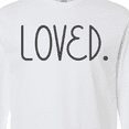 thumbnail image 4 of Inktastic Loved Long Sleeve T-Shirt, 4 of 5