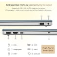 thumbnail image 6 of HP Touchscreen Laptop, Intel Core i3-N305, 15.6 inch Anti-Glare LED Display, 8 GB RAM | 256 GB SSD, HDMI, Numeric Keypad, Webcam, Wi-Fi 6, Windows 11 Pro, Copilot AI, Blue, 6 of 10