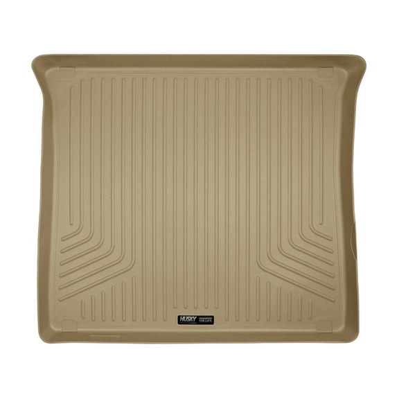 Husky Liners Weatherbeater Cargo Liner Fits 2011-2022 Jeep Grand Cherokee WK Behind 2nd Row Tan