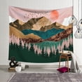 thumbnail image 3 of Wall Tapestry Decorative Print Nature Mountain Wall Carpet Beach Throw Blanket, 3 of 10