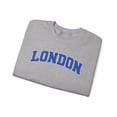 thumbnail image 3 of London Sweatshirt Gifts Crew Neck Shirt Long Sleeve Unisex, 3 of 7