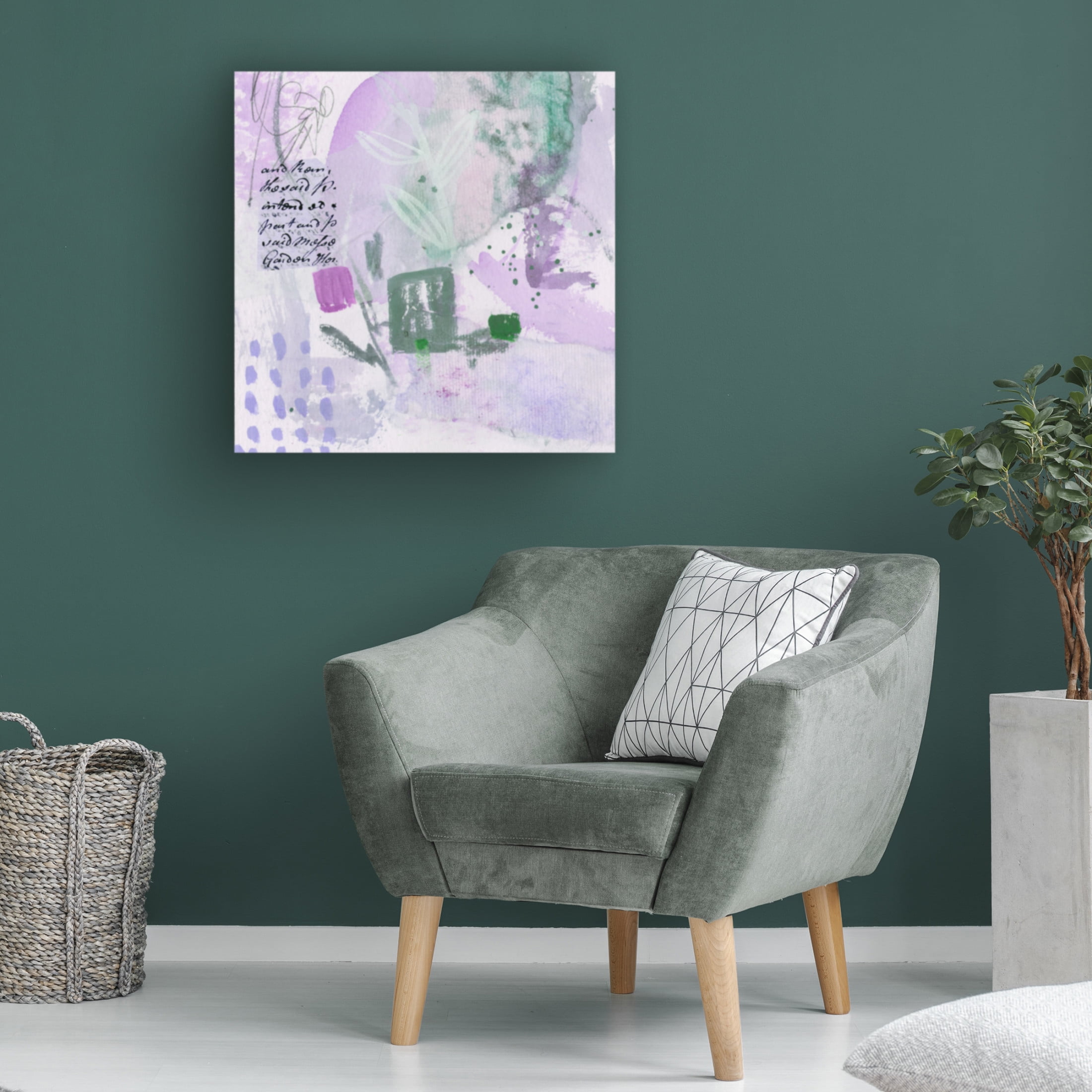 Trademark Fine Art Melissa Wang  Mindscape I Canvas Wall Art